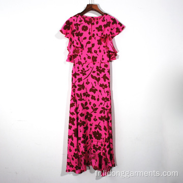 Femme Summer Line Long Dames Robe